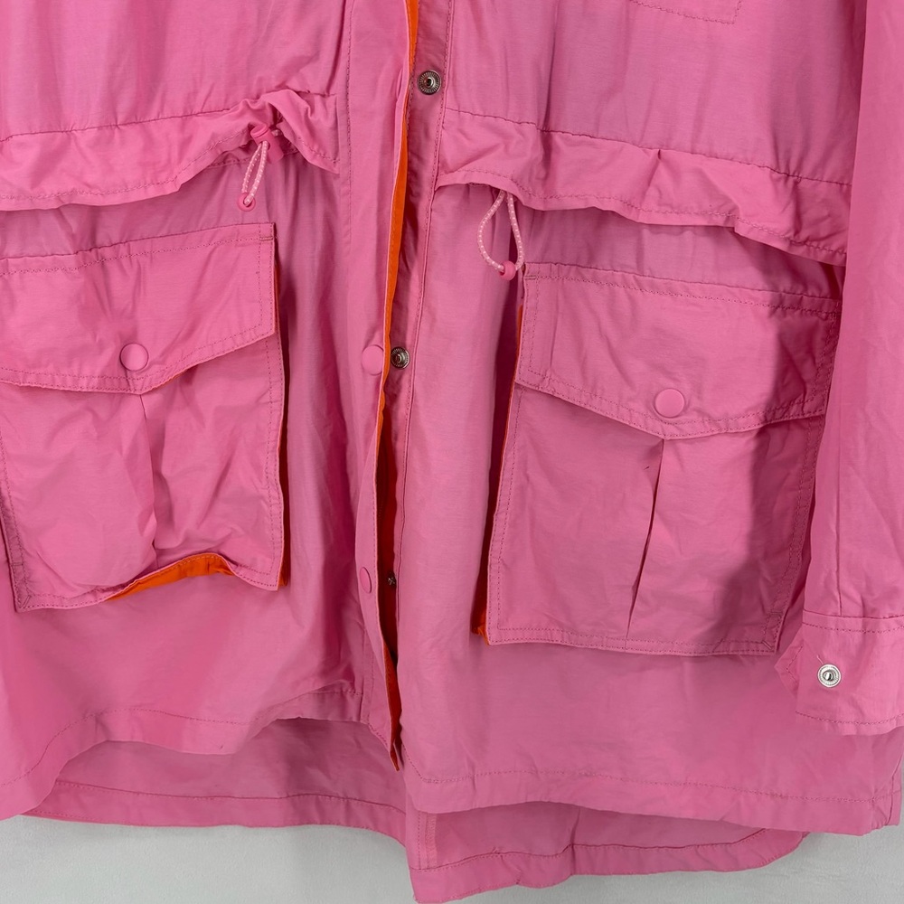 J. Crew Pink and Orange Utility Jacket - Picture 8 of 11